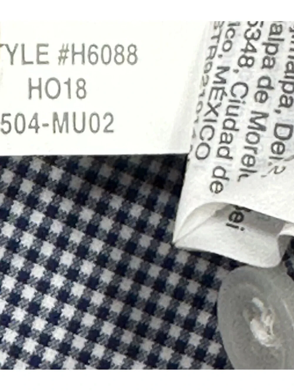 J Crew Slim Check Ludlow Button Up Shirt 15.5/32 Blue Men M